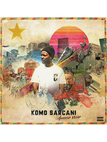 Album vinyle "komo sarcani" - Amour noir
