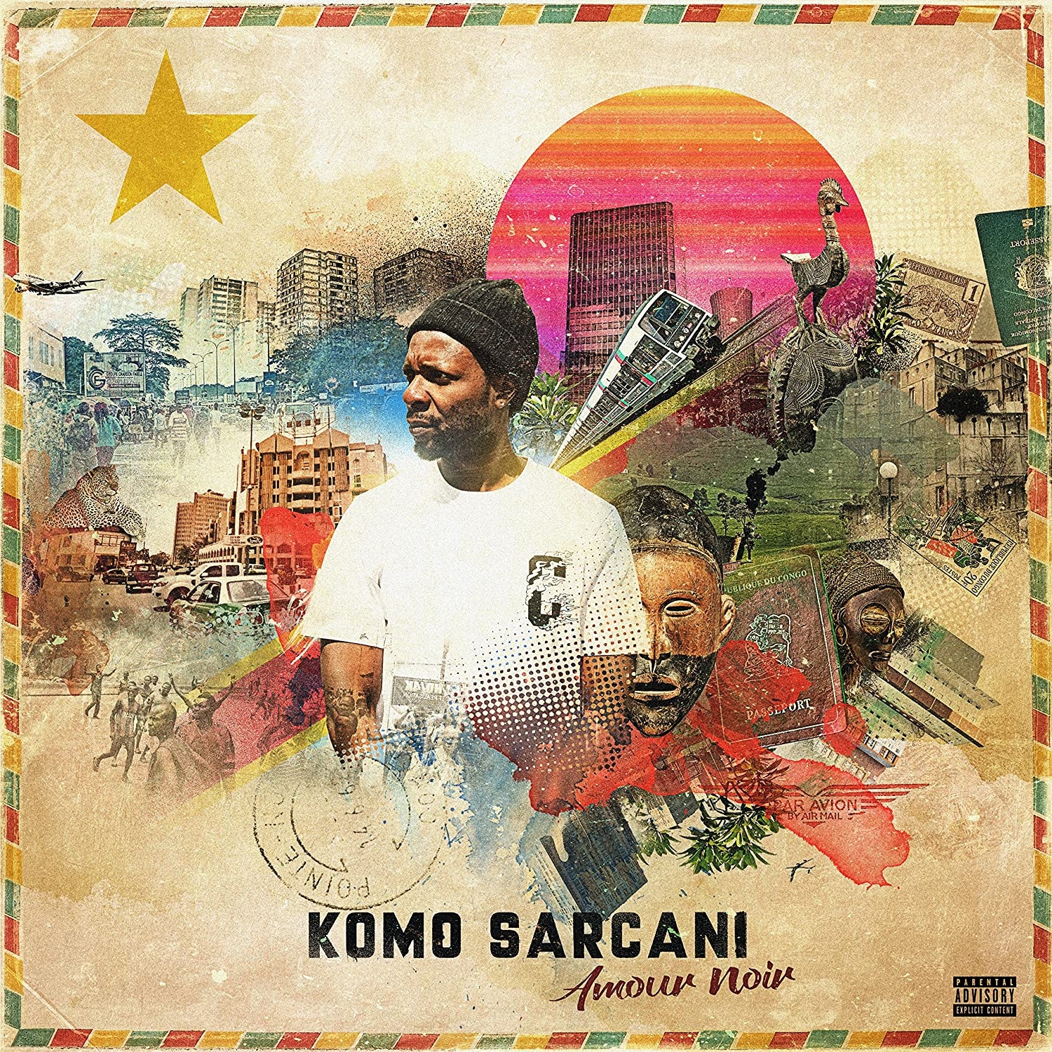 Album vinyle "komo sarcani" - Amour noir de sur Scredboutique.com