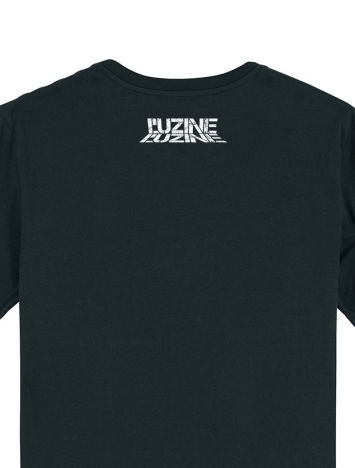 T-Shirt Luzine bordeaux logo blanc