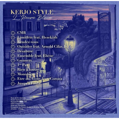ALBUM VINYLE KERJO STYLE - L'HEURE BLEUE